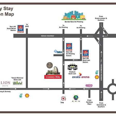Apartment Next To Axiata Arena, Stadium Bukit Jalil 吉隆坡 外观 照片