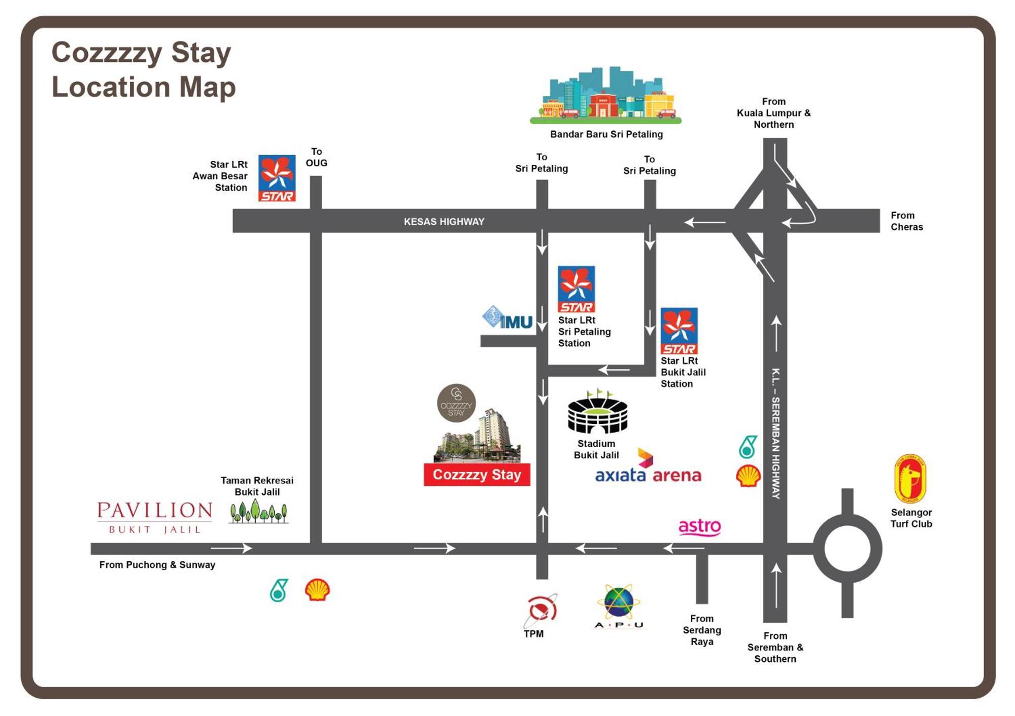 Apartment Next To Axiata Arena, Stadium Bukit Jalil 吉隆坡 外观 照片