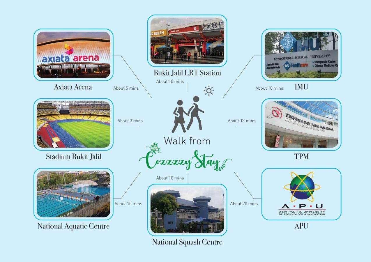 Apartment Next To Axiata Arena, Stadium Bukit Jalil 吉隆坡 外观 照片